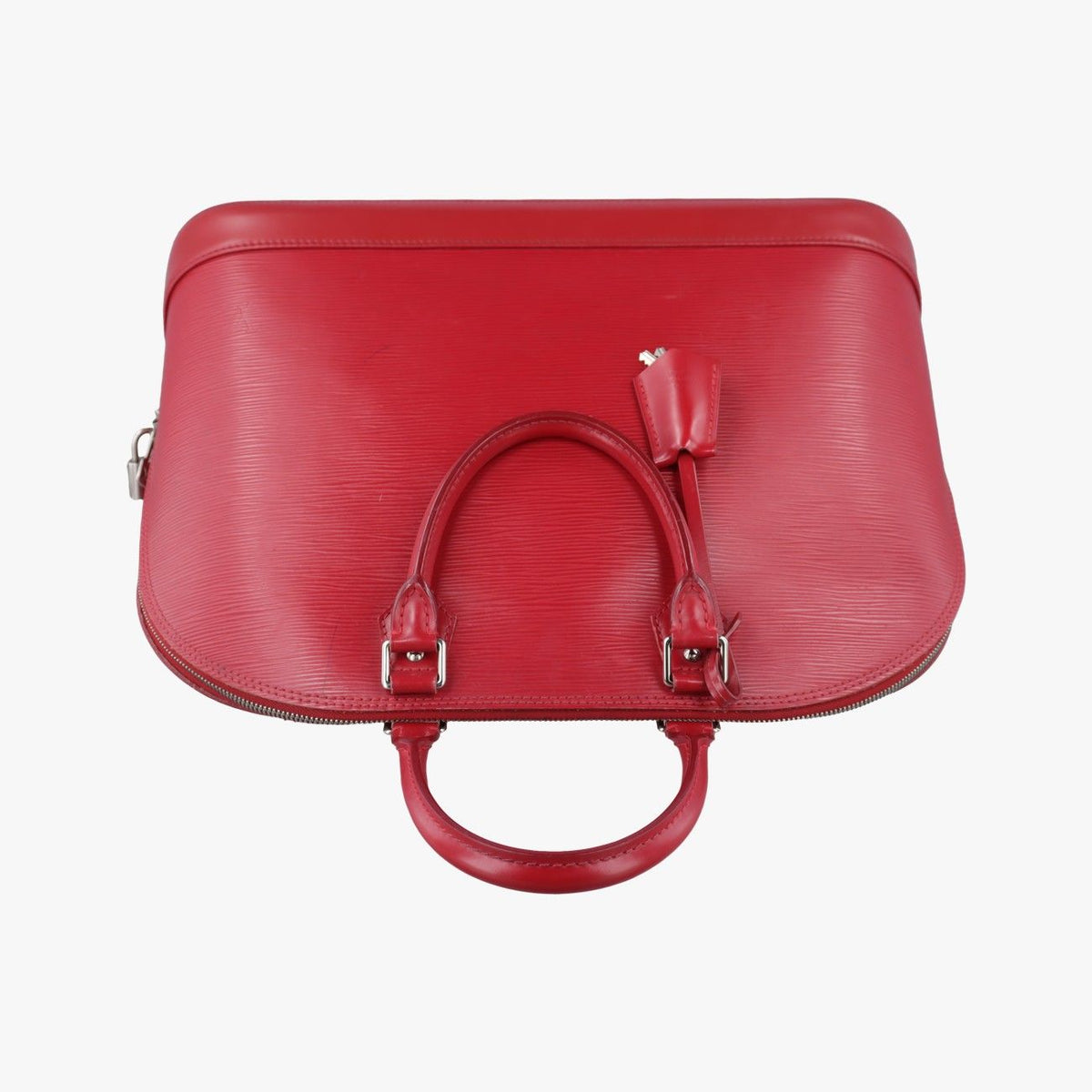 Louis Vuitton Alma GM Carmine Epi Handbag — view 8