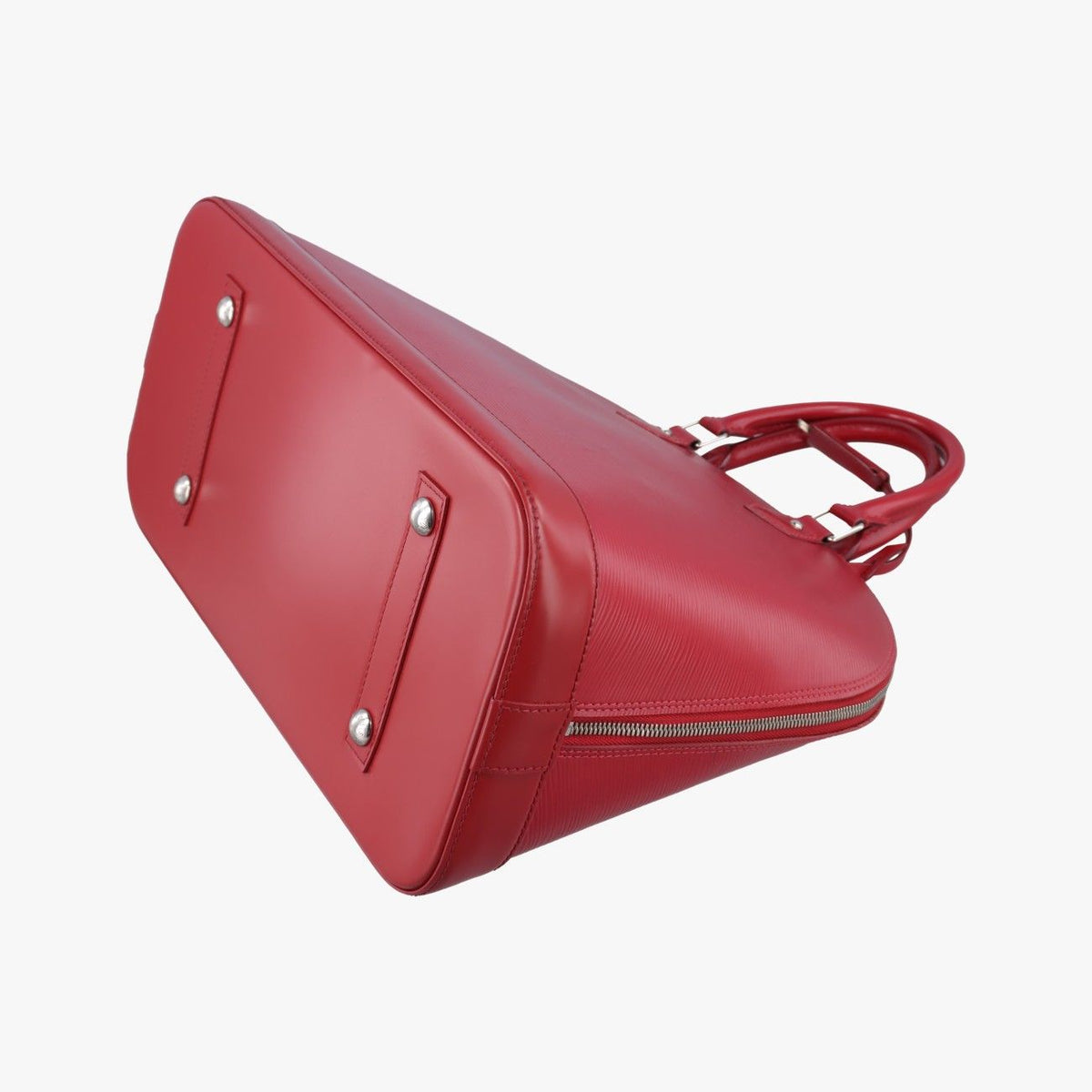 Louis Vuitton Alma GM Carmine Epi Handbag — view 6