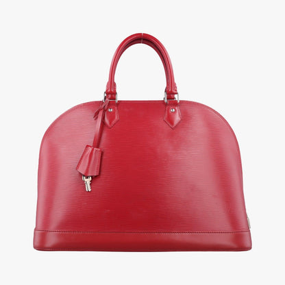 Louis Vuitton Alma GM Carmine Epi Handbag
