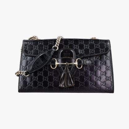 Gucci Emily Purple Patent