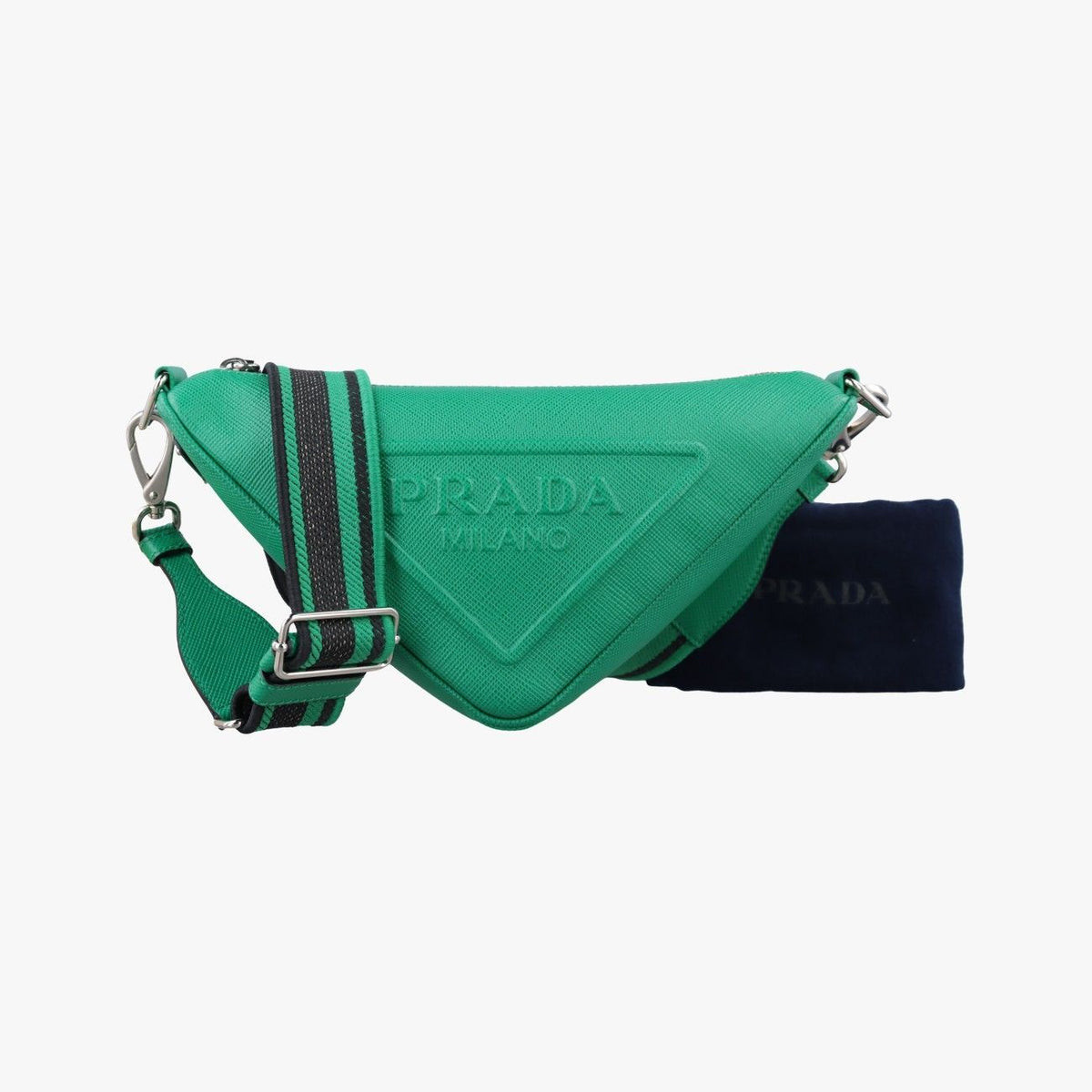 Prada Green Saffiano Leather 56