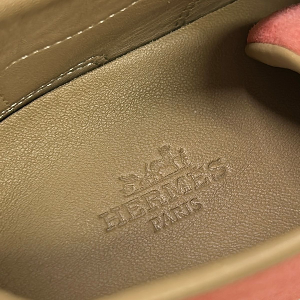 Hermes Sneakers Quick Pink White — view 5