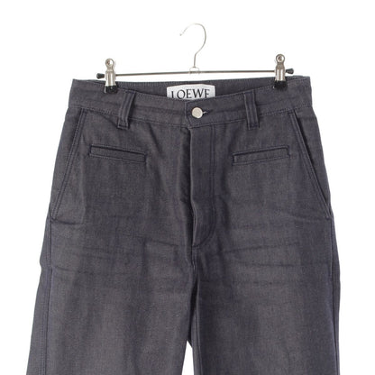 Loewe Cotton Anagram Fisherman Denim Pants Indigo 36 — view 3