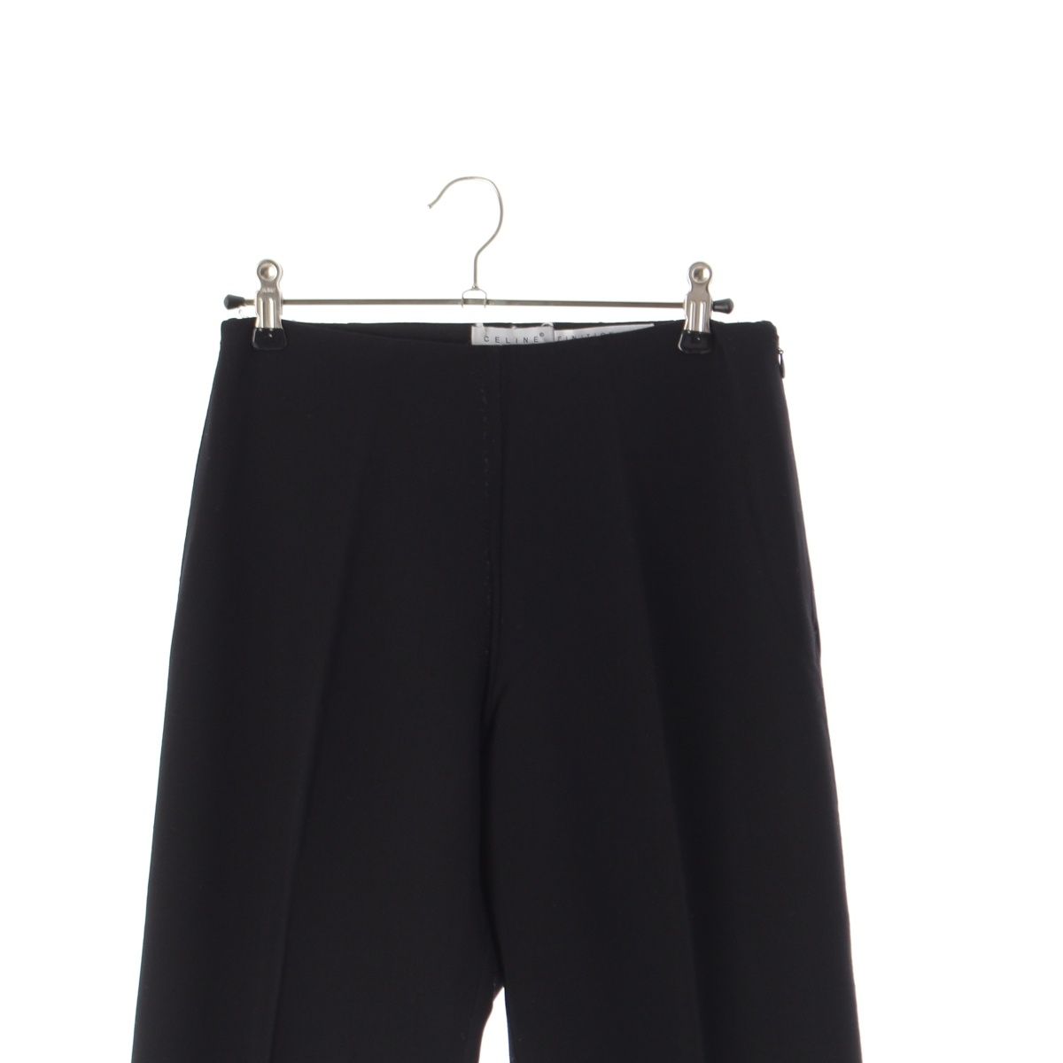 Celine Mcqueen Era Wool Vintage Pants Black 40 — view 3