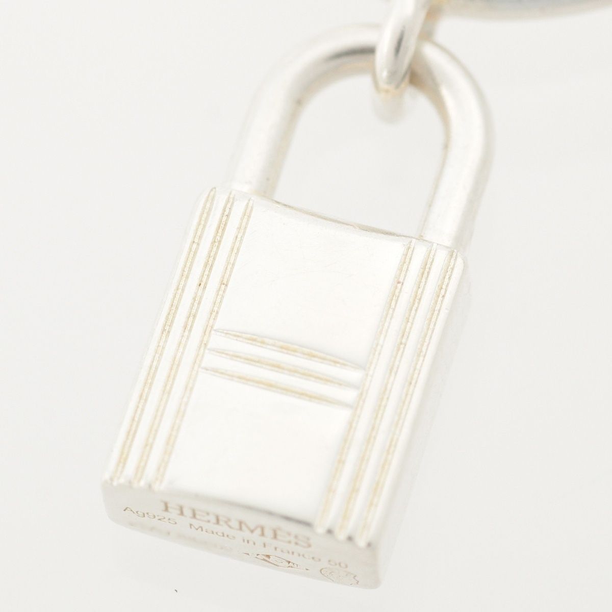 Hermes Amulette Cadenas Ring Silver — view 2