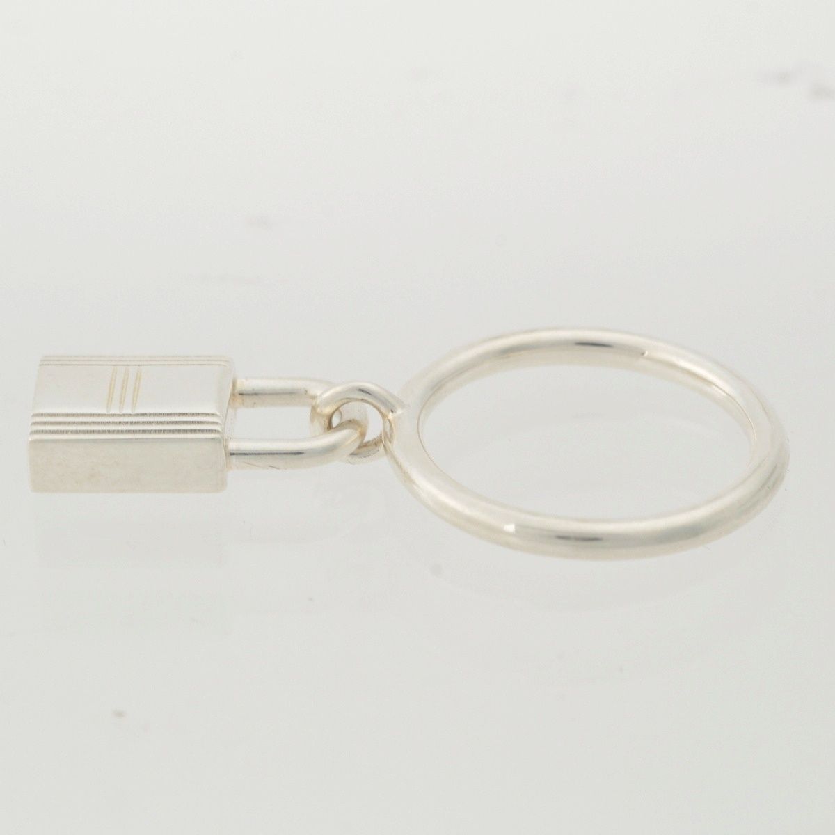 Hermes Amulette Cadenas Ring Silver — view 3