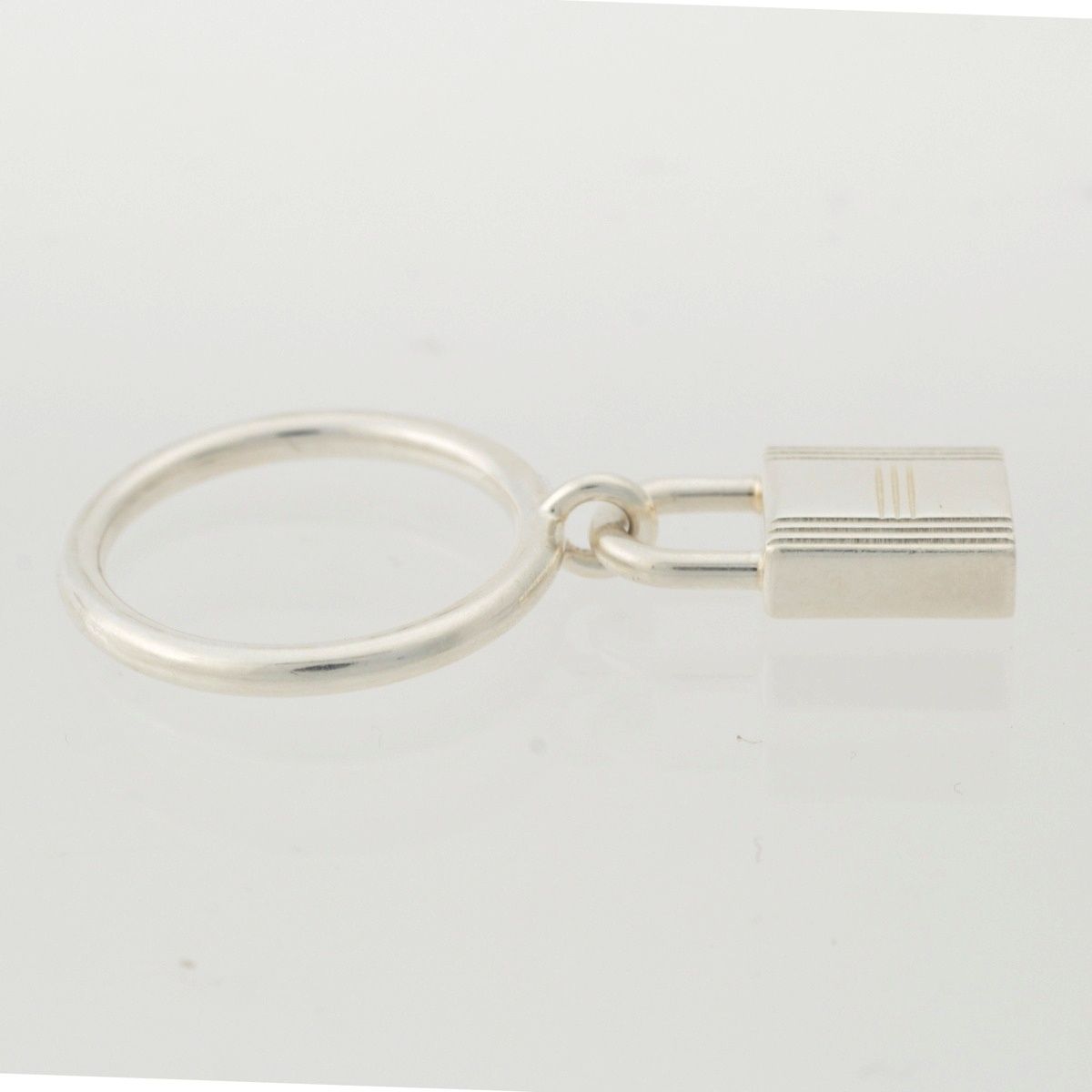 Hermes Amulette Cadenas Ring Silver — view 5
