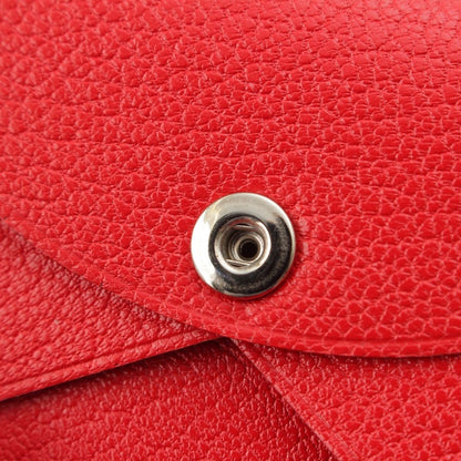 Hermes Calvi Chevre Chamkila Card Case Rouge Decou — view 7