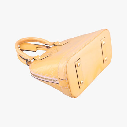 Louis Vuitton Alma BB Rose Florentine Vernis Handbag — view 7