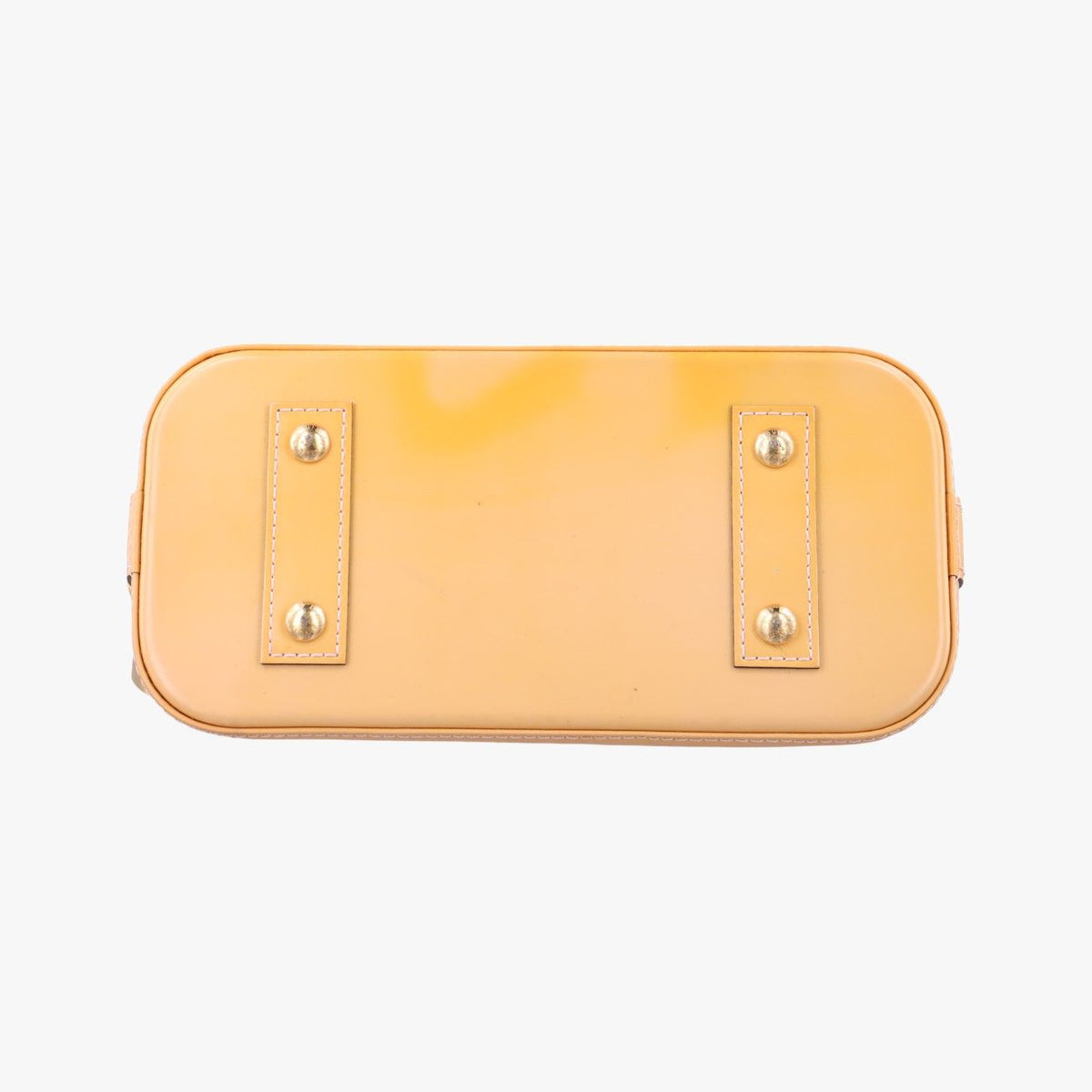 Louis Vuitton Alma BB Rose Florentine Vernis Handbag — view 3
