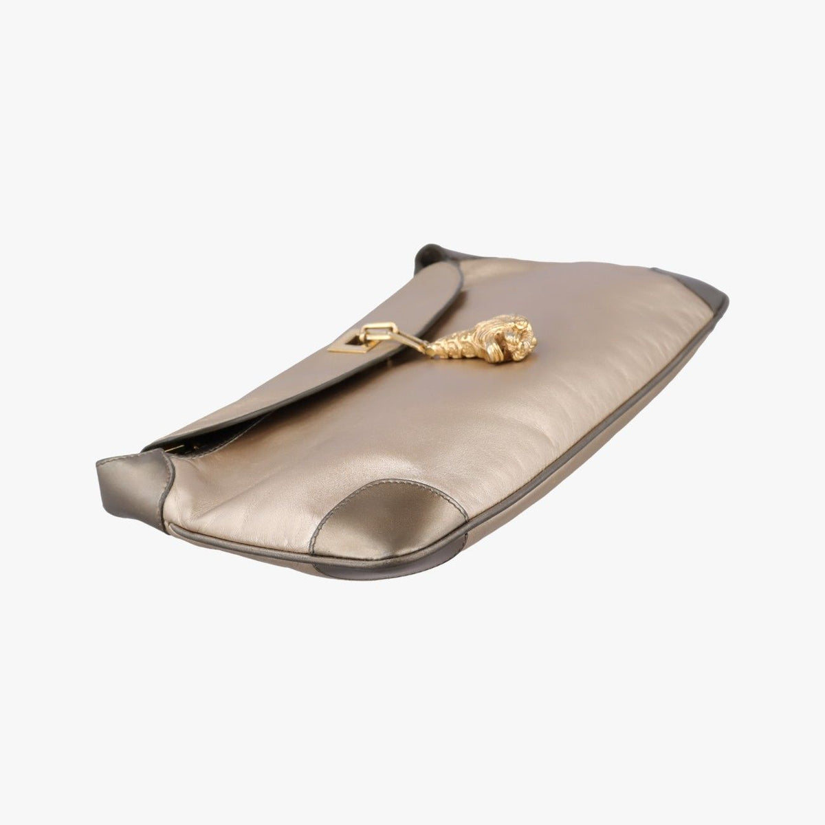 Gucci Tiger Head Gold Leather — view 5