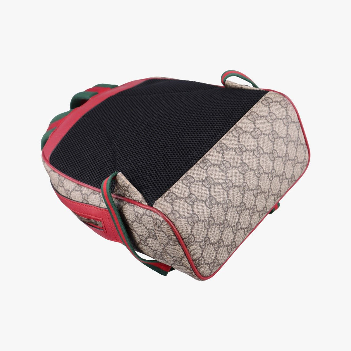 Gucci GG Supreme Bosco Dog Print Beige Multicolor Leather Backpack — view 7