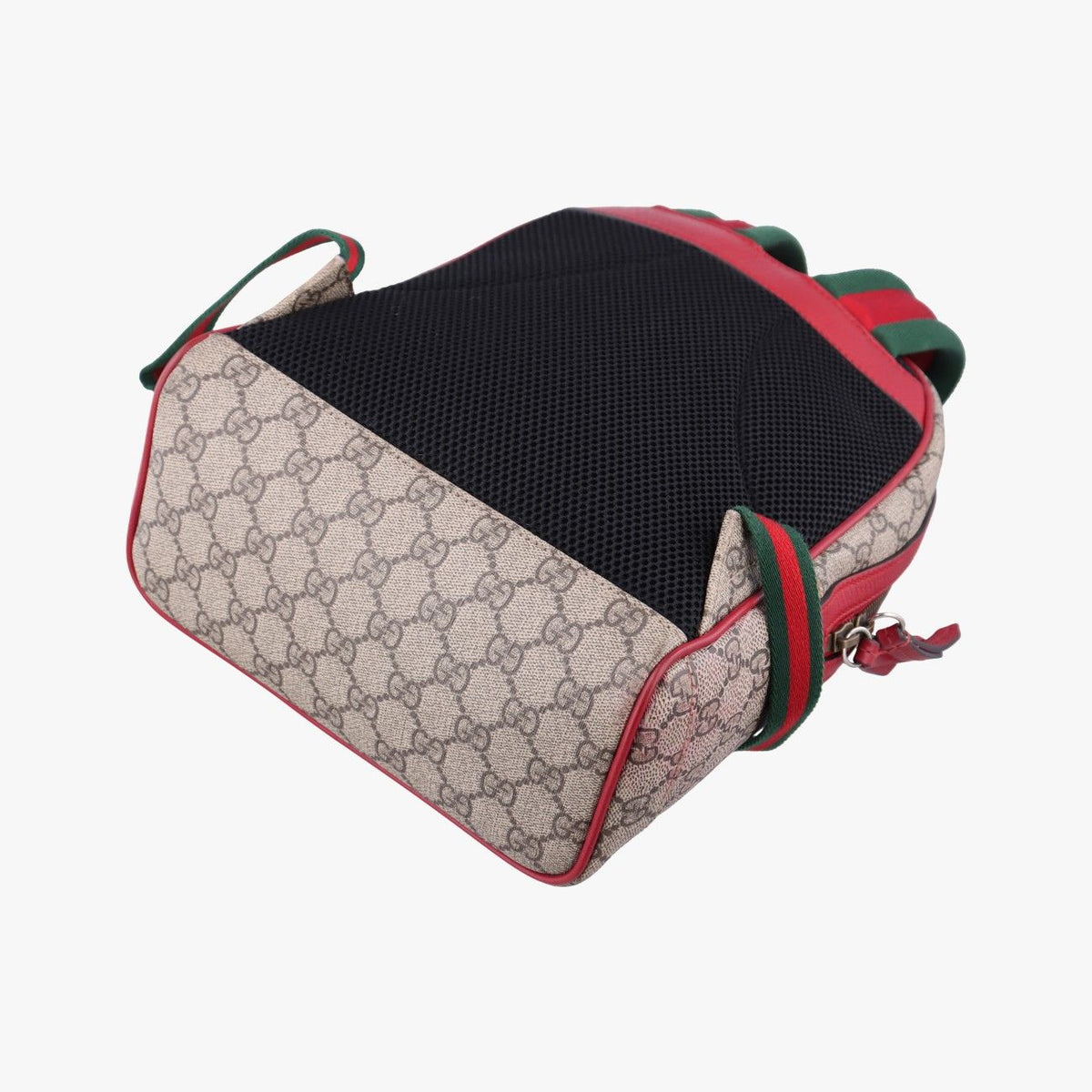 Gucci GG Supreme Bosco Dog Print Beige Multicolor Leather Backpack — view 6