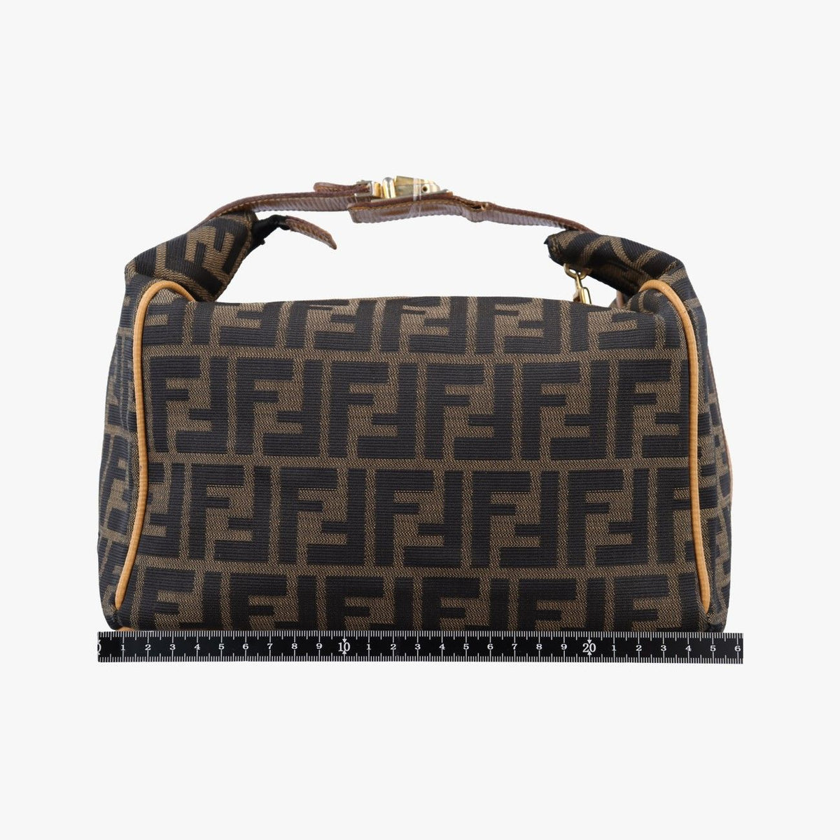Fendi Zucca Print Brown Canvas — view 2