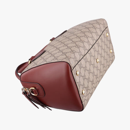 Gucci GG Supreme Beige Brown Leather — view 5