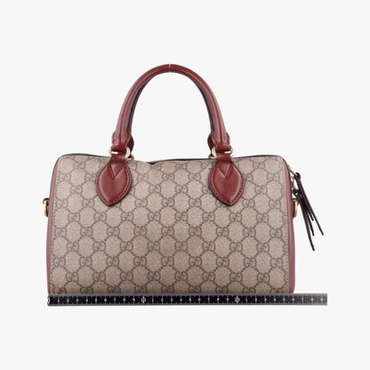 Gucci GG Supreme Beige Brown Leather — view 2