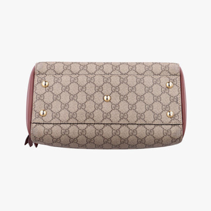 Gucci GG Supreme Beige Brown Leather — view 3