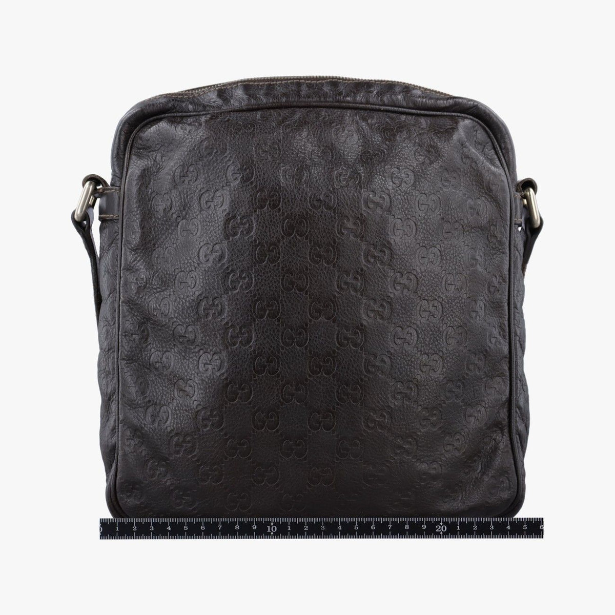 Gucci Guccissima Messenger Brown Leather — view 2