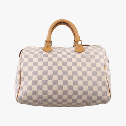 Louis Vuitton Speedy 30 Azur Damier Canvas Handbag