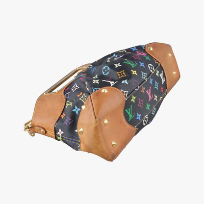Louis Vuitton Judy MM Noir Monogram Multicolor — view 5