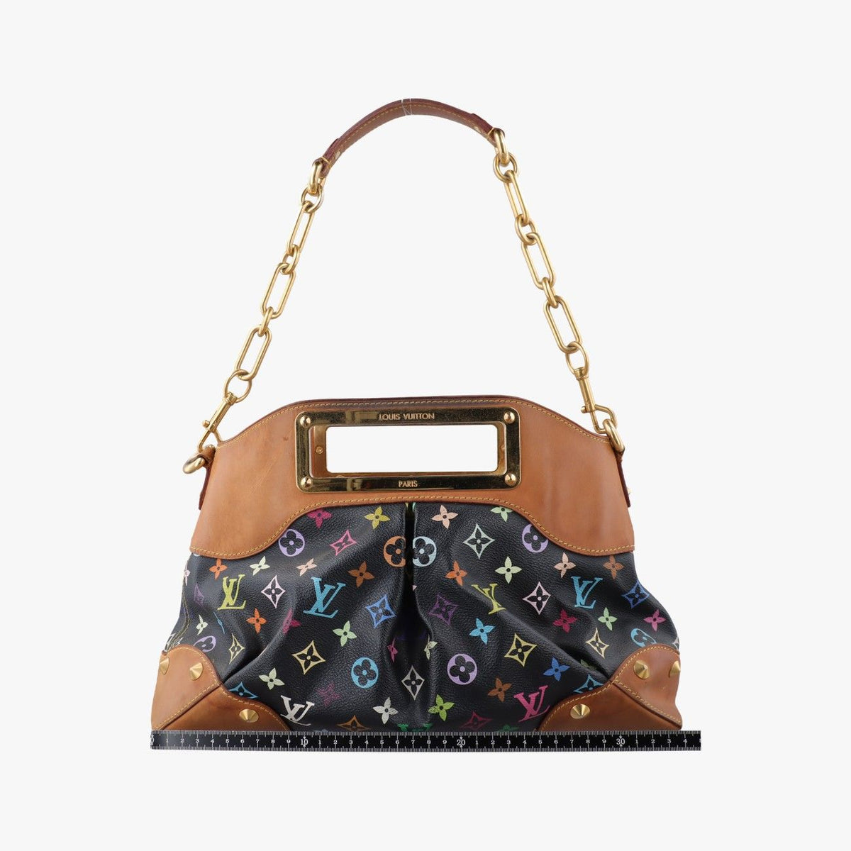 Louis Vuitton Judy MM Noir Monogram Multicolor — view 2