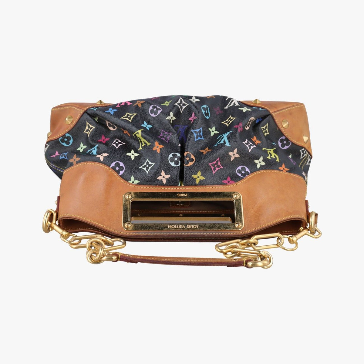 Louis Vuitton Judy MM Noir Monogram Multicolor — view 8