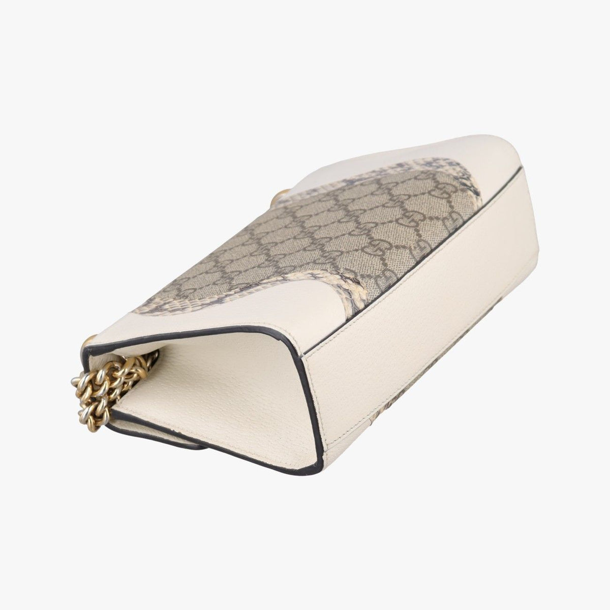 Gucci Padlock Beige White Multi Leather Snakeskin — view 7
