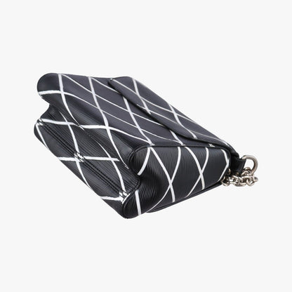 Louis Vuitton Twist Maltage Noir White Epi — view 6