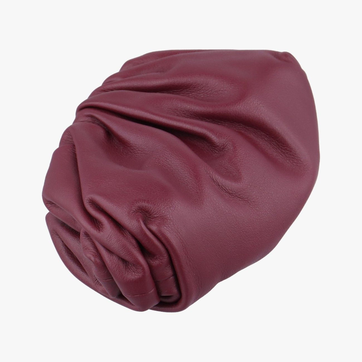 Bottega Veneta the Pouch Wine Red Lambskin — view 7