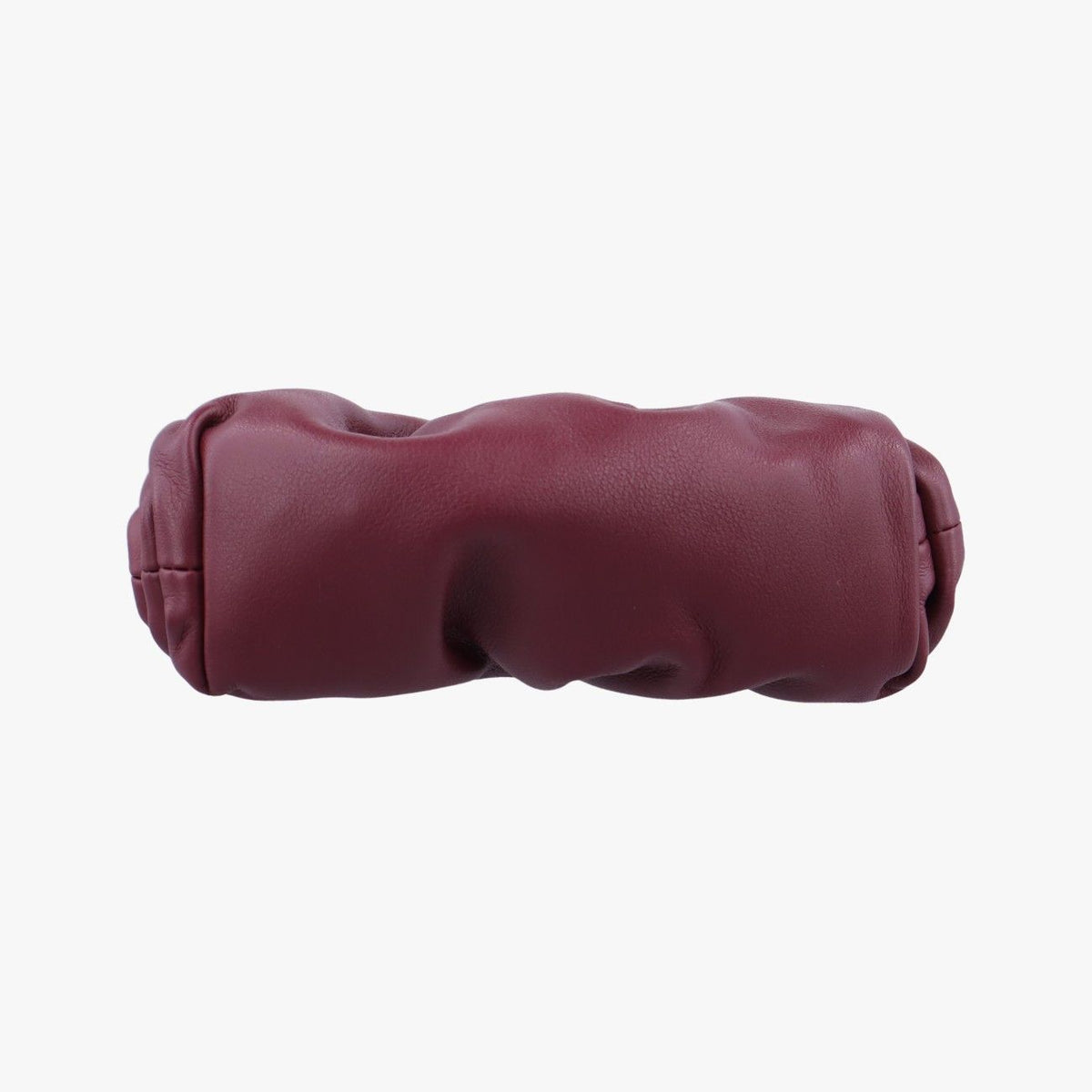 Bottega Veneta the Pouch Wine Red Lambskin — view 3