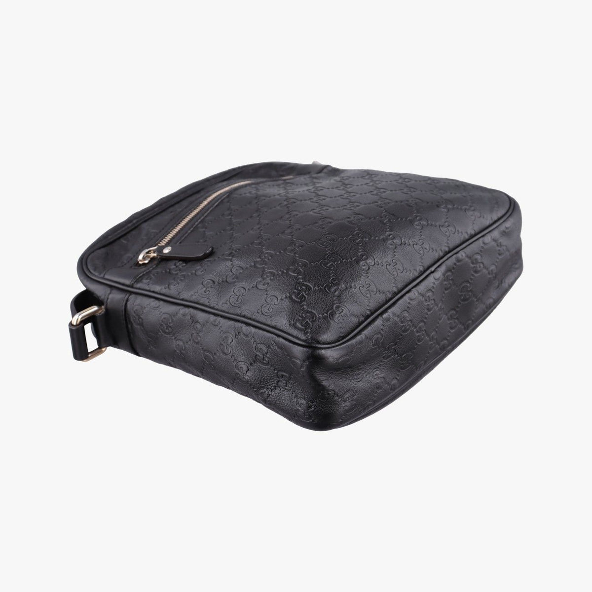Gucci Guccissima Messenger Black Leather — view 5
