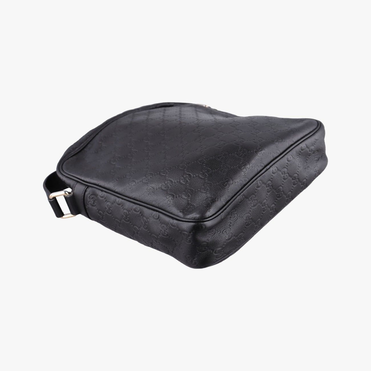 Gucci Guccissima Messenger Black Leather — view 7