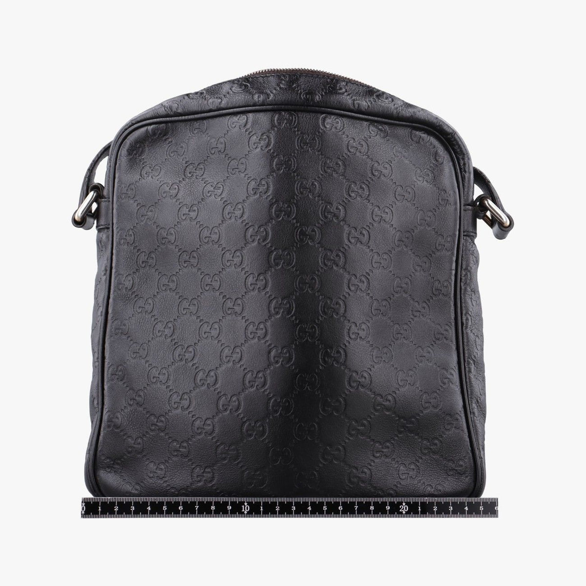 Gucci Guccissima Messenger Black Leather — view 2