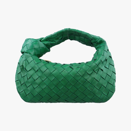 Bottega Veneta the Jodie Green Lambskin Shoulder Bag
