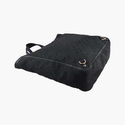 Gucci Abbey Black Canvas Leather — view 7