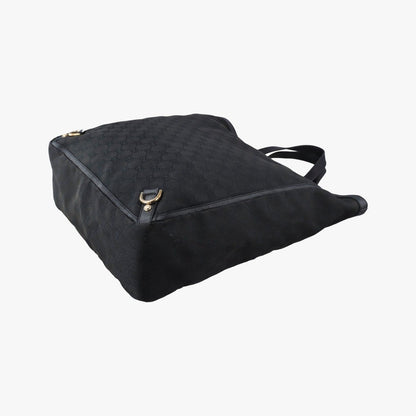 Gucci Abbey Black Canvas Leather — view 6