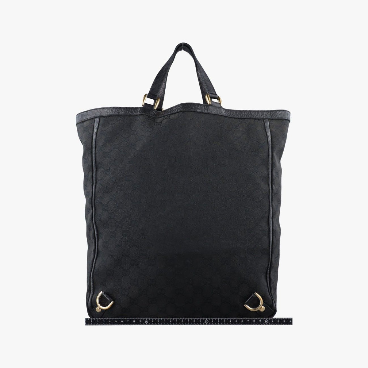 Gucci Abbey Black Canvas Leather — view 2