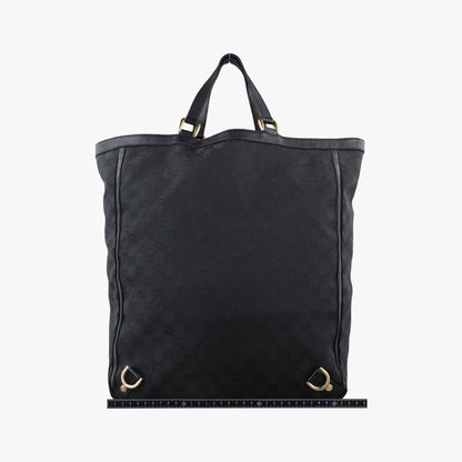 Gucci Abbey Black Canvas Leather — view 2