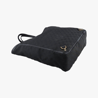 Gucci Abbey Black Canvas Leather — view 5