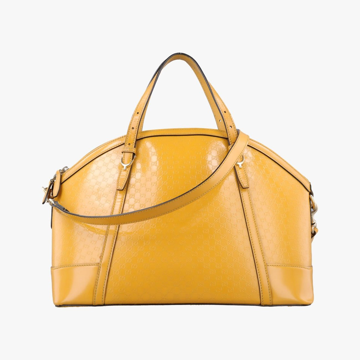Gucci Micro Guccissima Yellow Patent