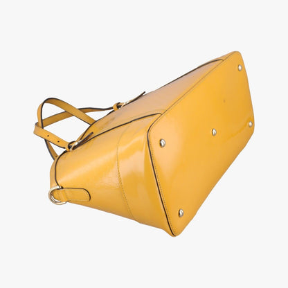 Gucci Micro Guccissima Yellow Patent — view 5