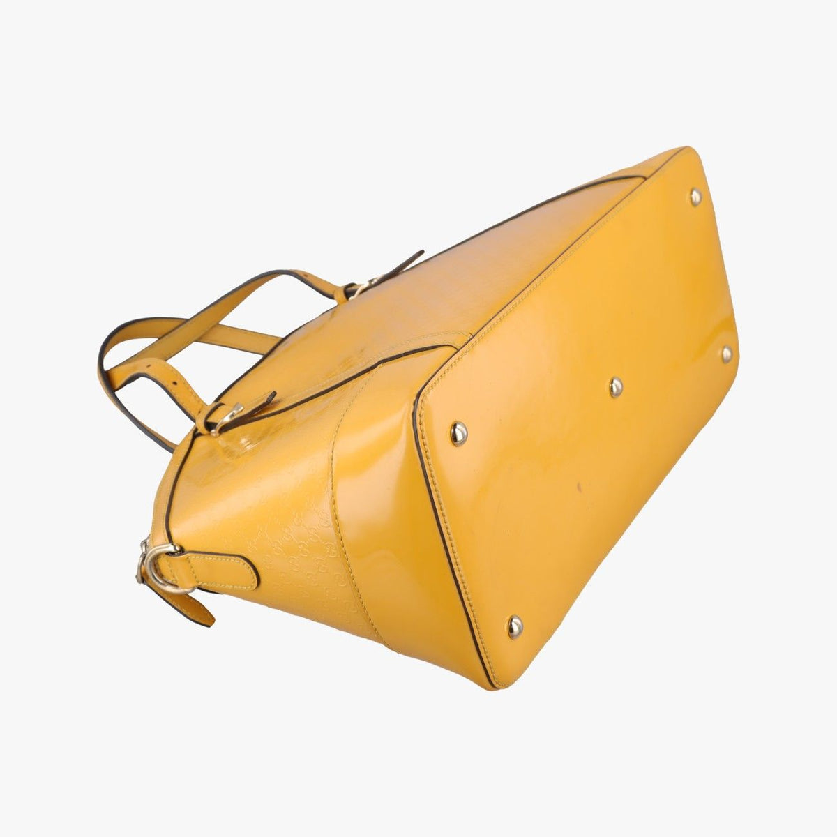 Gucci Micro Guccissima Yellow Patent — view 7