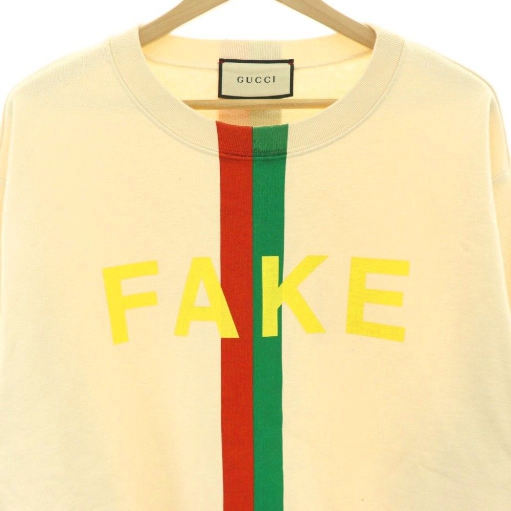 Gucci Sweatshirt Print Natural Ivory L — view 3