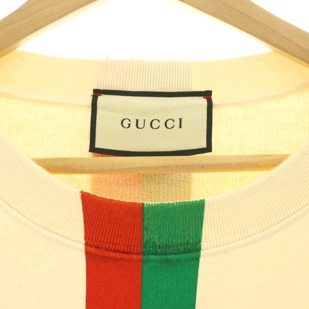 Gucci Sweatshirt Print Natural Ivory L — view 5