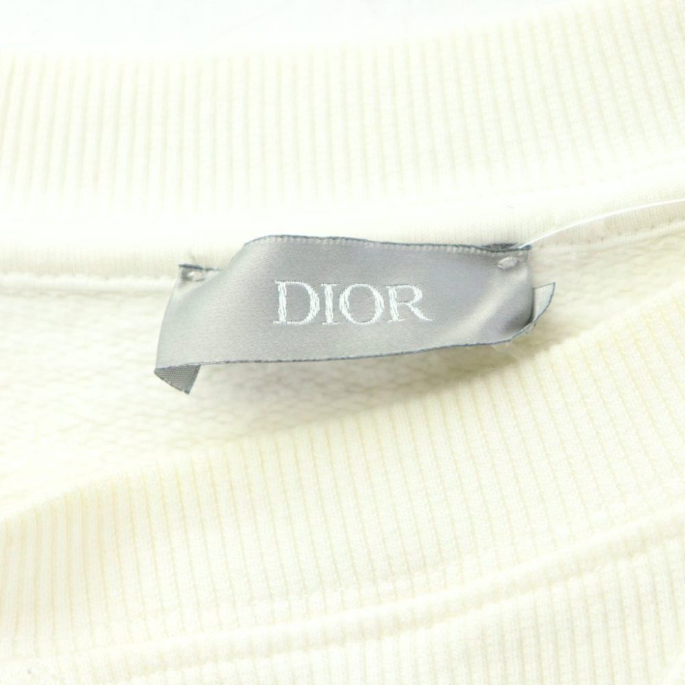 Dior Atelier Logo Crew Neck Sweatshirt XXS White — view 3