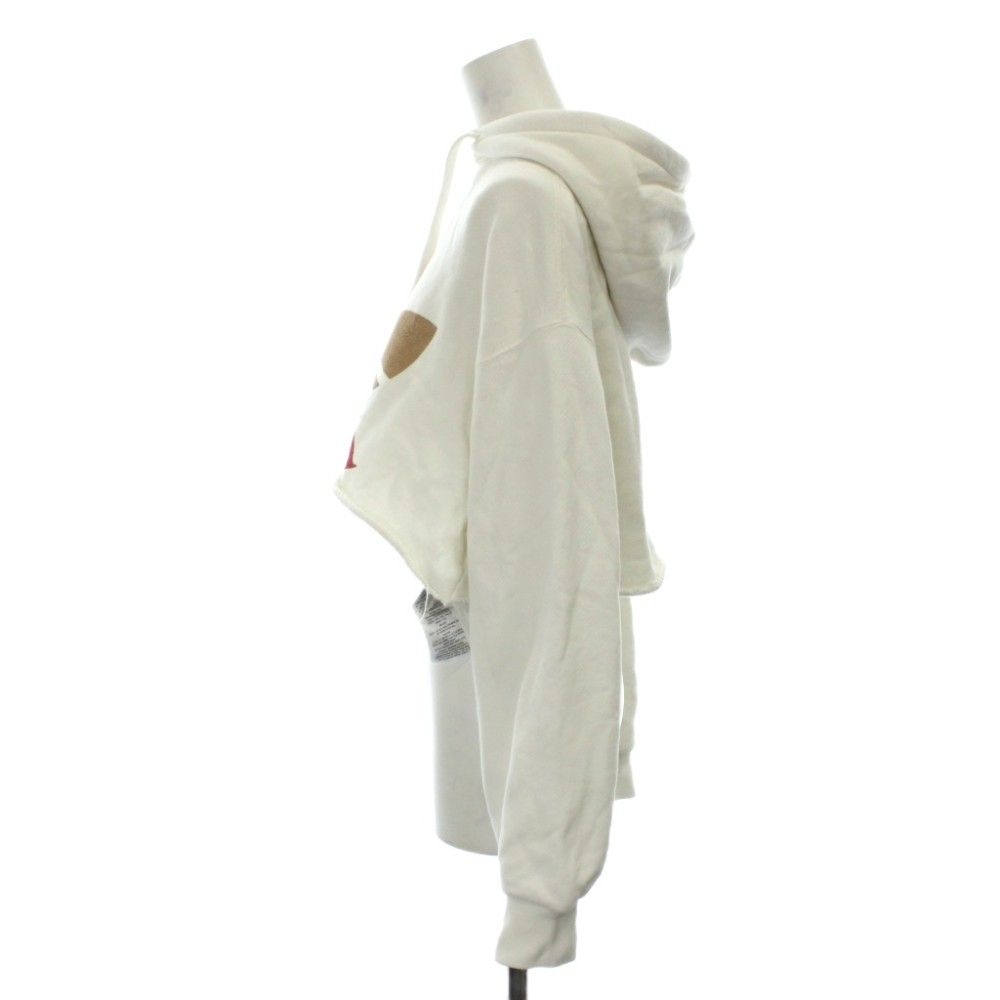 Gucci Adidas Collaboration Hoodie Hooded Sweatshirt Cutoff Short Length Trefoil — view 2