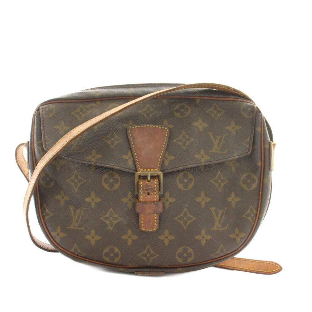 Louis Vuitton Jeune Fille Monogram Shoulder Bag Brown