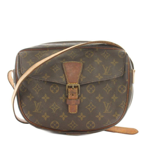 Louis Vuitton Jeune Fille Monogram Shoulder Bag Brown