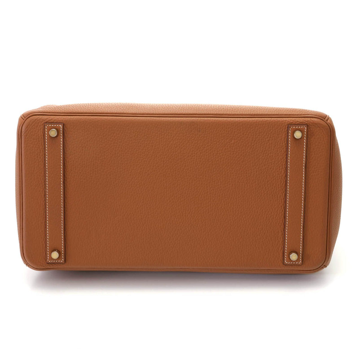 Hermes Birkin 40 Gold Handbag Togo — view 3