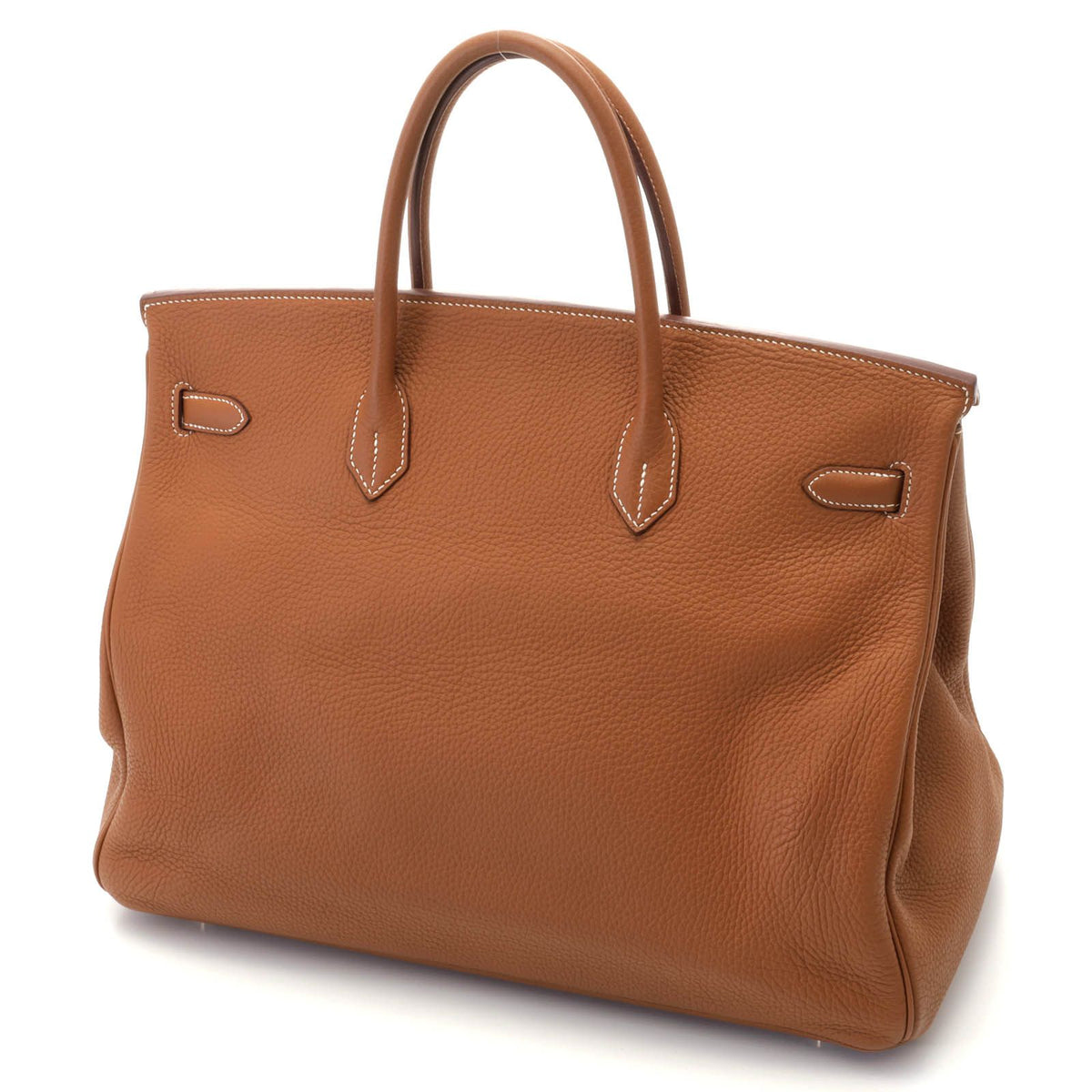Hermes Birkin 40 Gold Handbag Togo — view 2